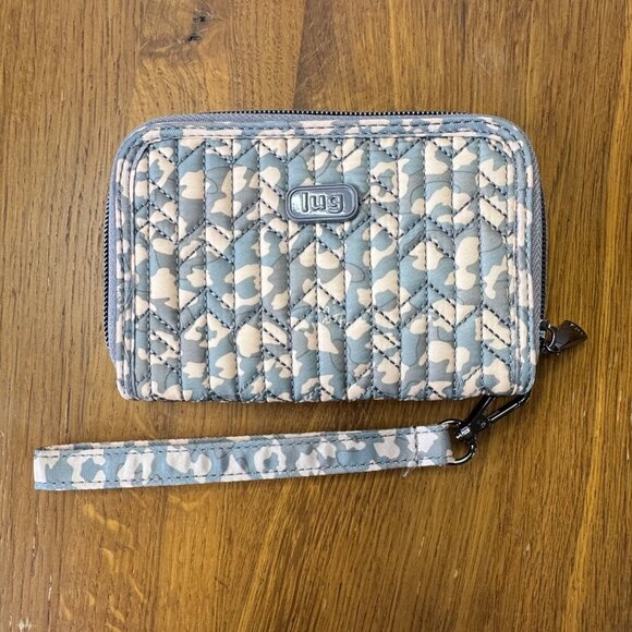 LUG Ranger Crossbody Bag Rodeo Wallet Leopard Pearl New Matching 2 Piece Set NWT - Picture 10 of 16